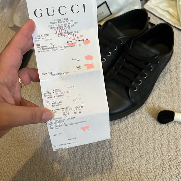 Auth* Gucci sneakers Fits Size6 - Picture 15 of 16